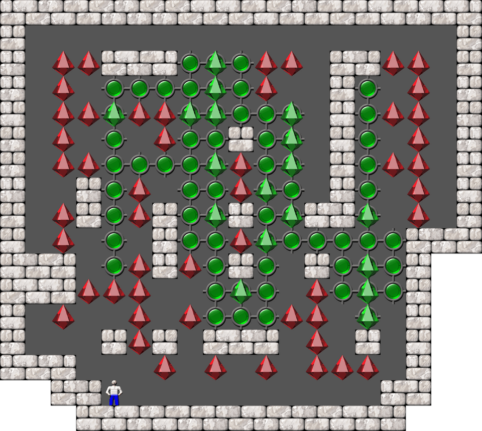 Sokoban Eric F. Tchong Arranged level 180